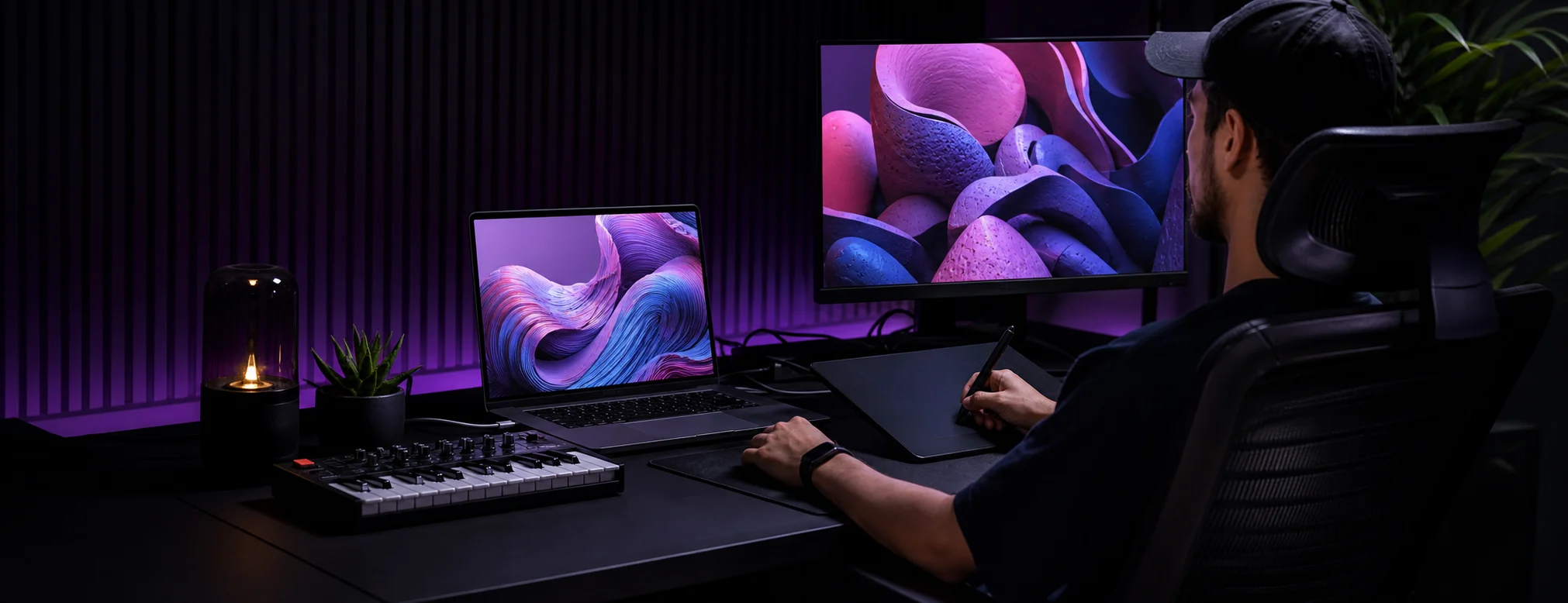 Content Creation live visuals training